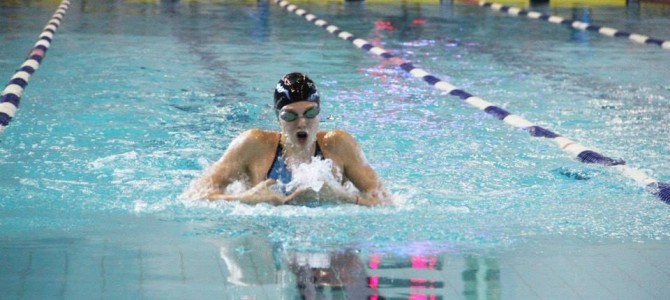 15-летняя Юлия Смаль – четырехкратная победительница международного турнира по плаванию
