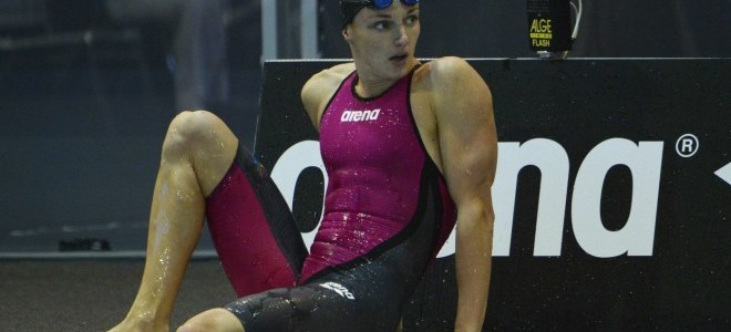 Катинка Хоссу завоевала три “золота” в первый день соревнований в Ницце